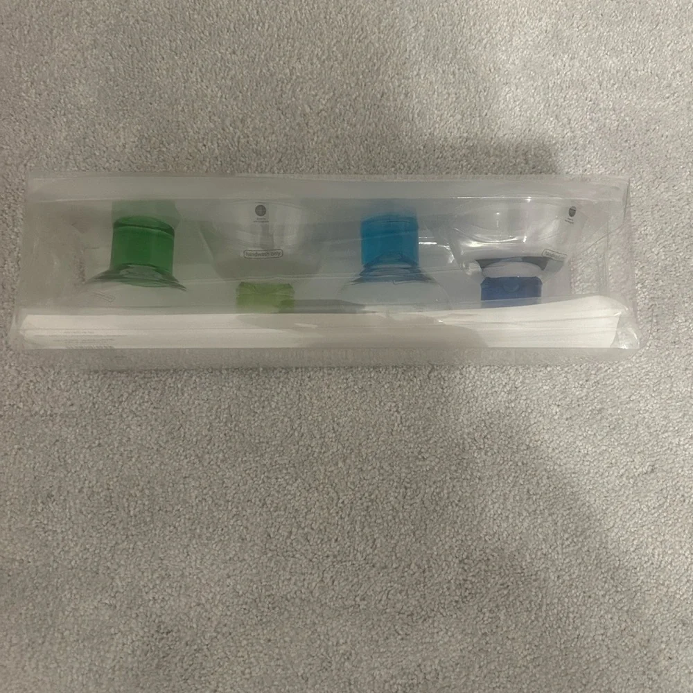 Green & Blue Martini Glasses Set of 4 - Picture 6 of 10
